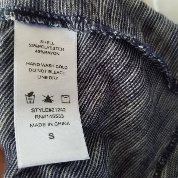 Anthropologie W5 small tank tribal embroidered - Picture 7 of 7